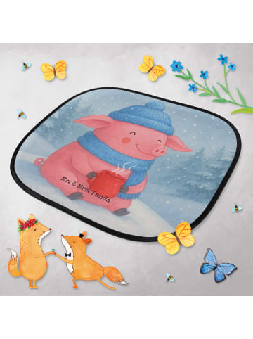 Mr. & Mrs. Panda Hitzeschutz Auto Schwein Glühwein Design ohne S... in Weiß