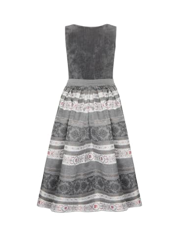 Berwin Dirndl mit Cord-Oberteil und Jacquardrock