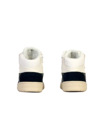 Gola Hohe Sneaker aus Leder mit Absatz Grün