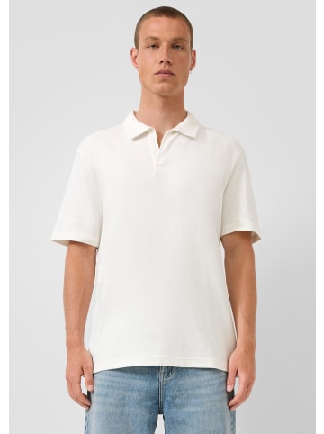QS Polo-Shirt in 0210_creme