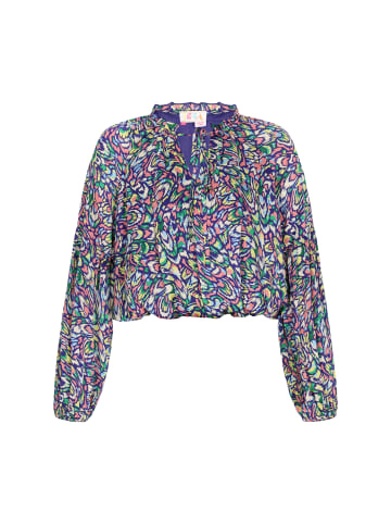 IZIA Blouse in blue multicolor