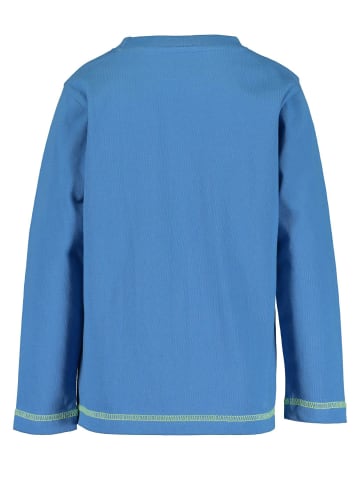 Blue Seven Blue Seven Longsleeve mit Print "Space" Blau Orig-92