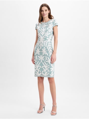 Ambiance Kleid in smaragd weiß - 0002