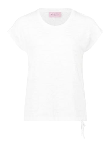 Betty Barclay Strukturshirt mit Tunnelzug in Weiß