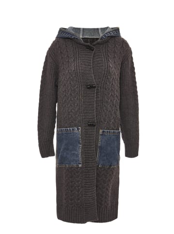 VINAJA Women Strickjacke in Dunkelgrau