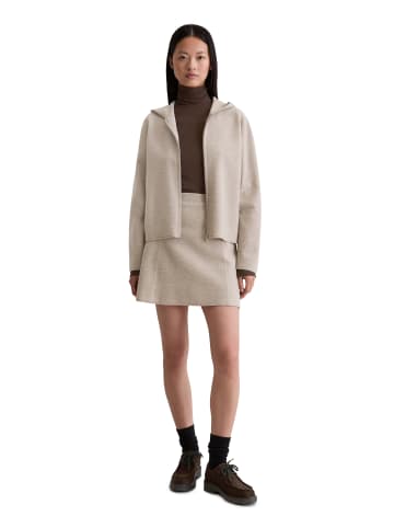 Marc O'Polo Zip-Cardigan loose in Chalky Mauve Melange