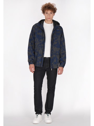 MO Herren Anorak in Dunkelgrau Marine Camouflage