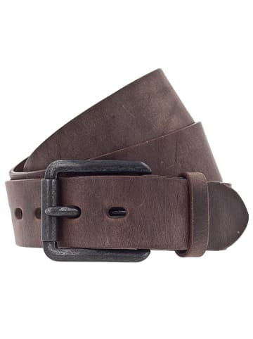 Vanzetti Gürtel Leder in dark brown