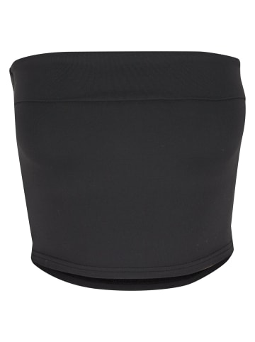 Urban Classics Urban Classics Cropped T-Shirts in black/white