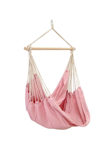 AMANKA XXL Outdoor Hängesessel Key West rosa