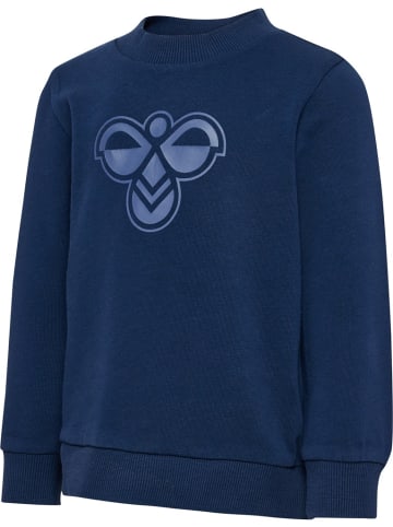 Hummel Kinder Trainingsanzug "Mini Jersey Crewsuit Bee" in Blau