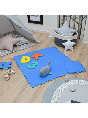 LittleTom Baby Spielmatte Ella 9-tlg. in dunkelblau