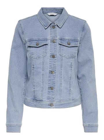 ONLY Jeansjacke in Light Blue Denim