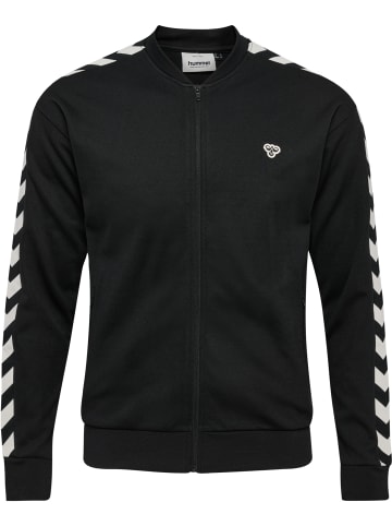 Hummel Reißverschlussjacke Hmlarchive Regular Poly Zip Jacket in BLACK