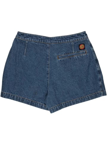 Santa Cruz Short "Classic Label Skort" in Blau