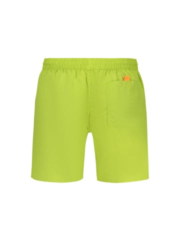 NORWAY 1963 Grüne Polyamid-Badeshorts