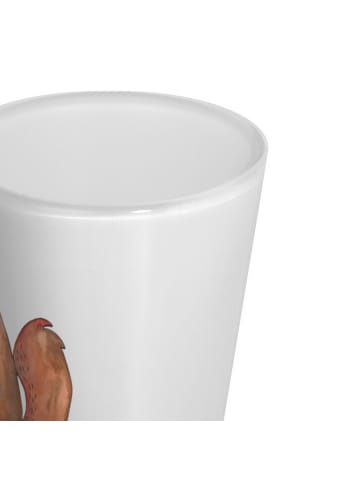 Mr. & Mrs. Panda Schnapsglas Einhorn Glauben ohne Spruch in Transparent