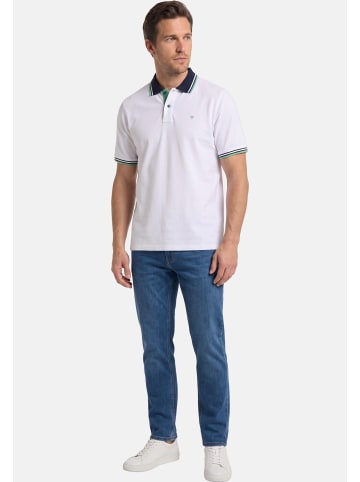 Redmond Poloshirt Basic in Weiß