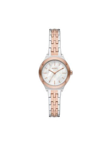 DKNY Uhr Parsons Dreizeiger-Edelstahluhr in silber