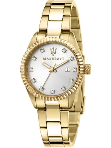 Maserati Uhr in Silber