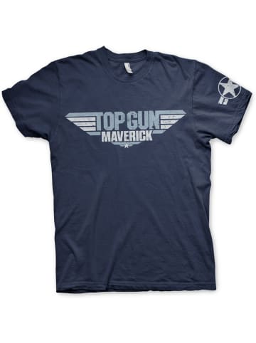 TOP GUN T-Shirt in Blau