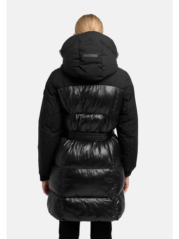 Navahoo Steppmantel Mandelkuss 14 in Black