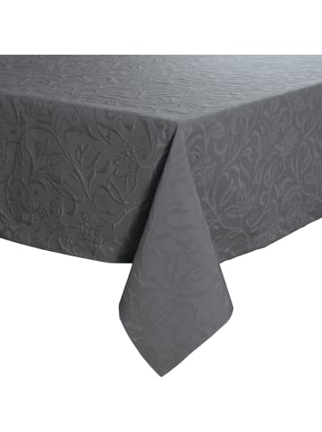 Pichler Jacquard Tischdecke Cordoba in dunkelgrau