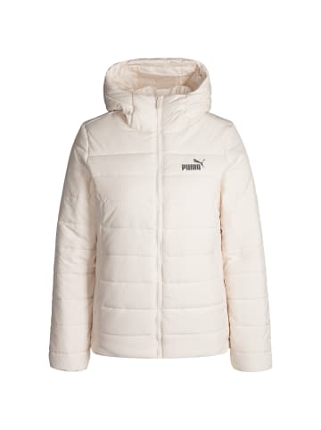 Puma Winterjacke Essentials Hooded Padded in weiß