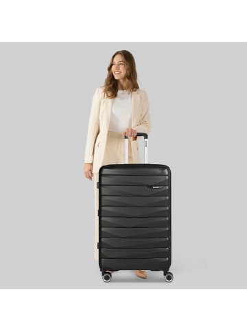 Bench Paris 4 Rollen Trolley L 76 cm mit Dehnfalte in black