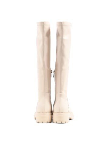 POSH by Poelman Stretch-Stiefel "CYBELE" in Creme