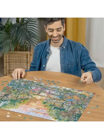 Ravensburger Ravensburger Puzzle 1.000 Teile Verträumte Fahrräder in Amsterdam in bunt