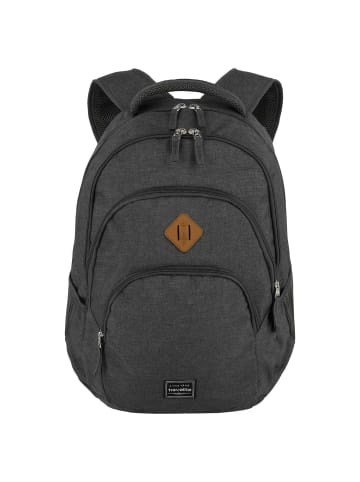 travelite Basics Melange - Rucksack 45 cm (black) in anthracite