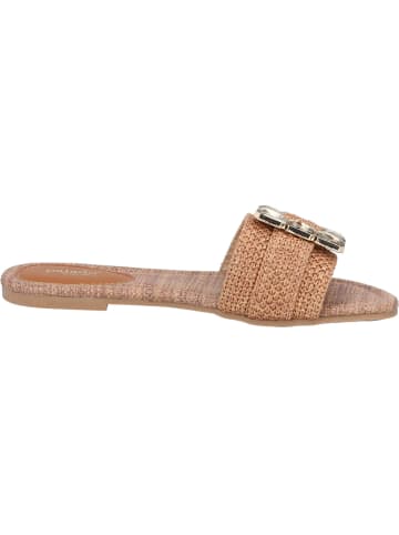 palado Pantoletten in brown/camel