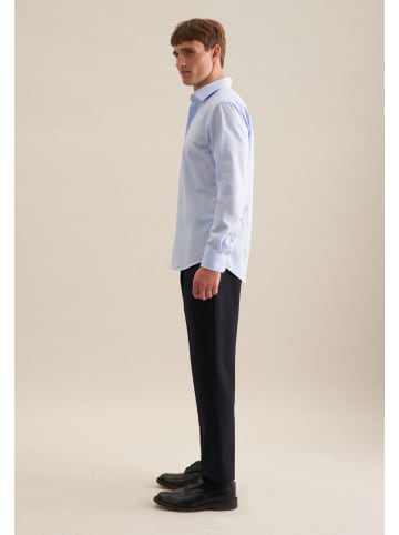 Seidensticker Business Hemd Slim in Hellblau
