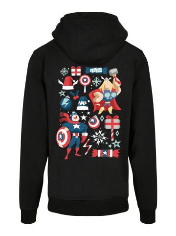 F4NT4STIC Hoodie Marvel Thor und Captain America Lebkuchen in schwarz