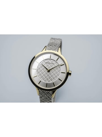 Bering Quarzuhr für Damen in silber
