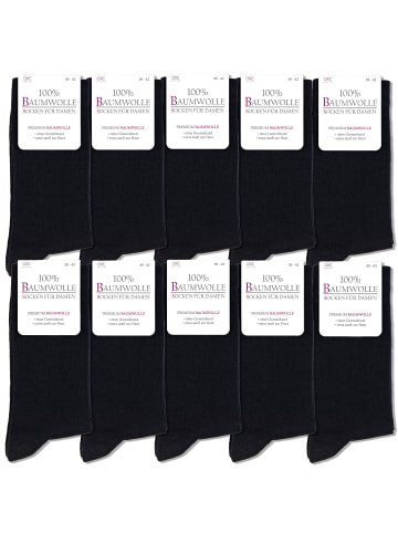 Occulto 10er Pack Businesssocken Inge in Schwarz