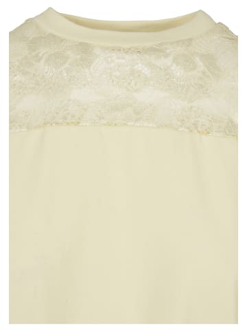 Urban Classics Urban Classics Damen Ladies Lace Tee Dress in softyellow