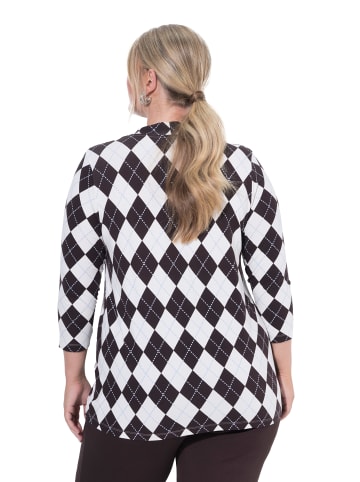 MIAMODA Shirt in mahagoni