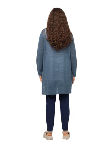 Ulla Popken Strickjacke in petrolblau