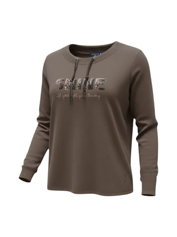 Navigazione Sweatshirt in mokka