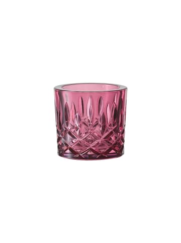 Nachtmann 2er Set Teelichthalter Noblesse Votives ø 7,1 x 6,6 cm in Berry