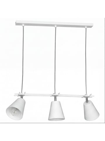 Licht-Erlebnisse Pendelleuchte (B)60 x (L)25 cm in Weiß
