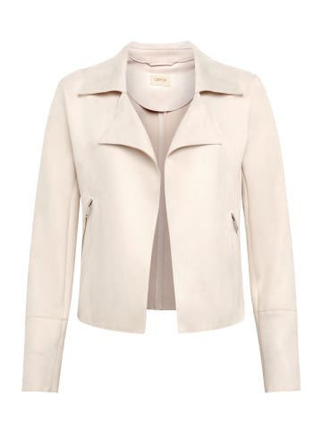 CARTOON Blazer-Jacke mit offenem Saum in beige