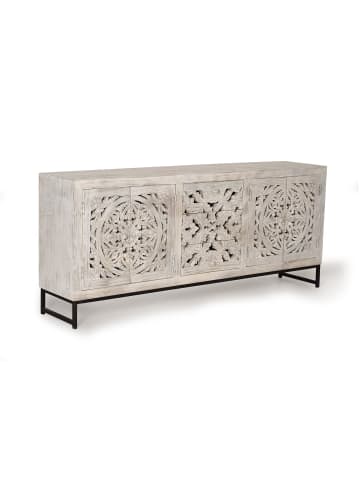 Giner y Colomer Sideboard aus Mangoholz in White
