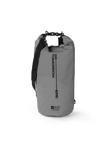 Where Tomorrow PVC dry bag 20L - grau wasserdichte Tasche