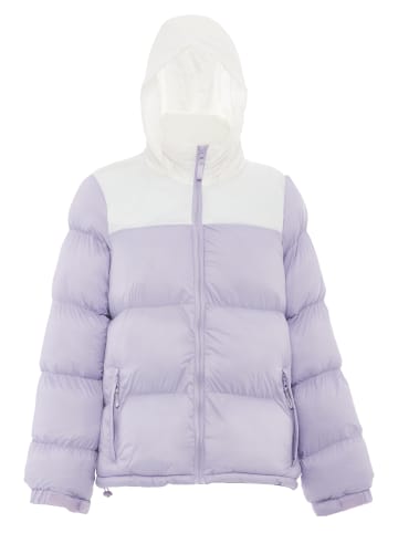 cosimon Damen Wattierte Steppjacke in Lavendel Wollweiss
