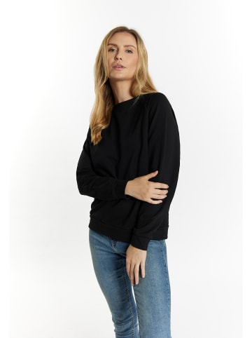 usha BLUE LABEL Sweatshirt in Schwarz