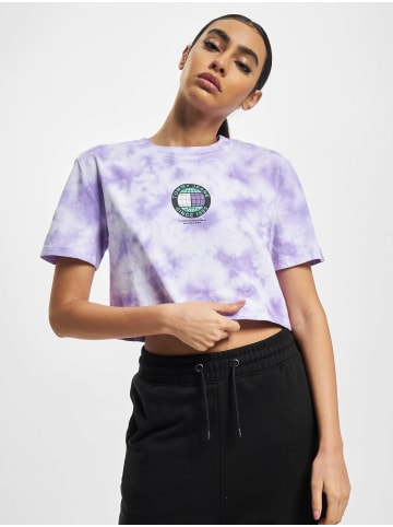 Tommy Hilfiger Tommy Hilfiger Cropped T-Shirts in tie dye