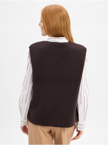 Marie Lund Weste in schoko - 0002